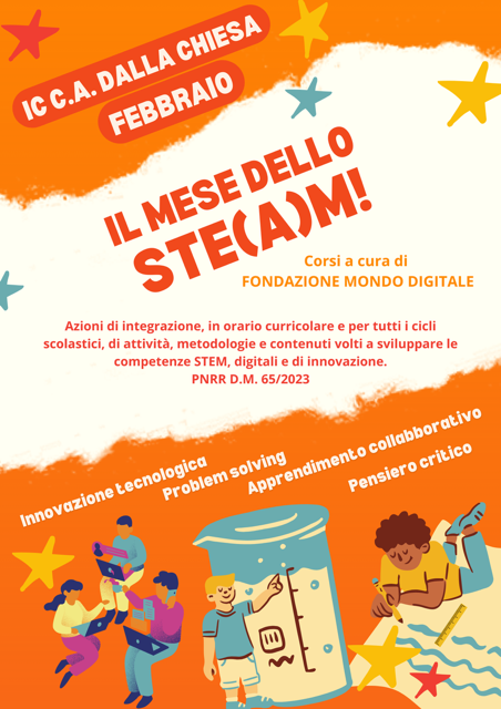 febbraio e marzo, i mesi dello STE(A)M!