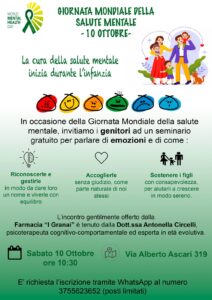 Giornata Mondiale della Salute Mentale